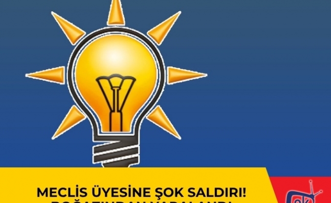 Meclis üyesine şok saldırı! boğazından yaralandı