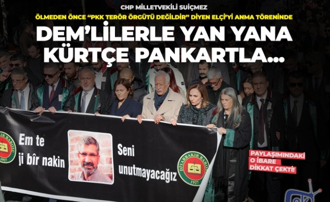 DEM’lilerle Kürtçe pankartın ardına geçti!