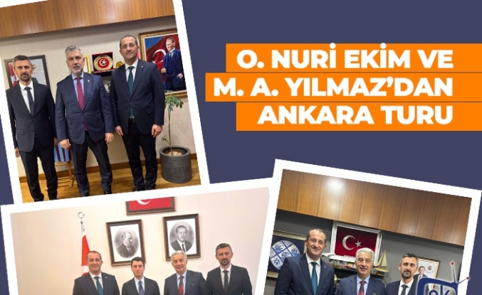 Ekim ve Yılmaz'dan Ankara turu