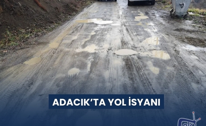 ADACIK’TA YOL İSYANI