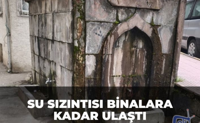 Su Sızıntısı Binalara Ulaştı