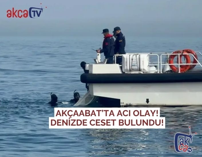 AKÇAABAT’TA Acı Olay! Denizde Ceset Bulundu!