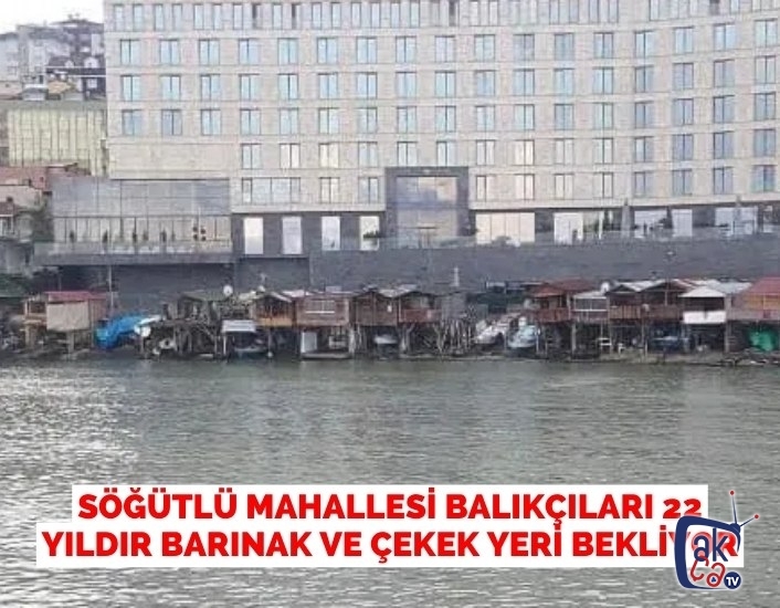 Söğütlü Mahallesi Balıkçıları 22 Yıldır Barınak ve Çekek Yeri Bekliyor