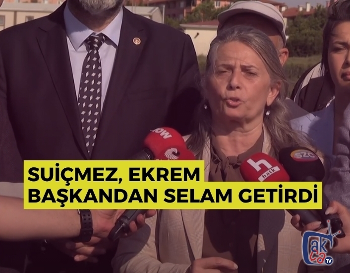 Suiçmez , Ekrem Başkandan selam getirdi