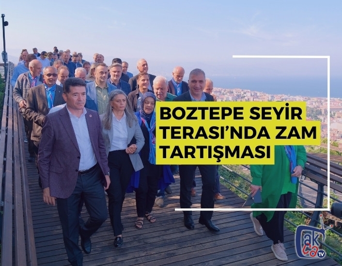 BOZTEPE SEYİR TERASI’NDA ZAM TARTIŞMASI
