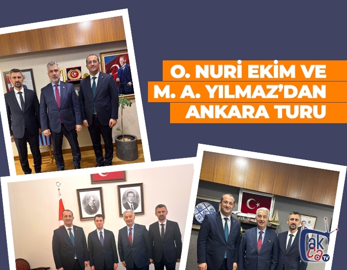 Ekim ve Yılmaz'dan Ankara turu
