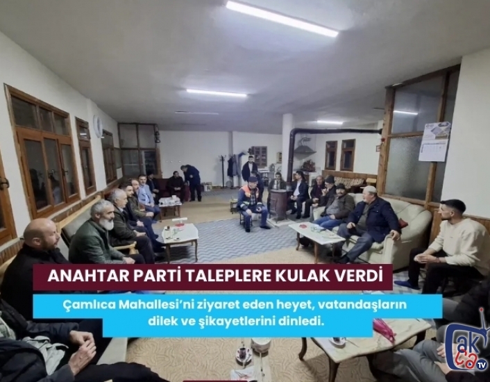 ANAHTAR PARTİ TALEPLERE KULAK VERDİ