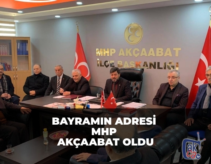 BAYRAMIN ADRESİ MHP AKÇAABAT OLDU