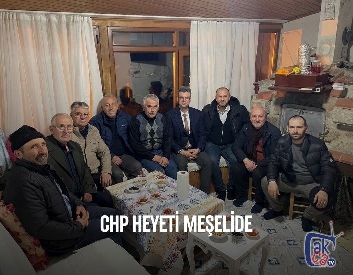 CHP HEYETİ MEŞELİDE