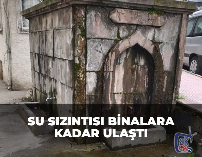 Su Sızıntısı Binalara Ulaştı